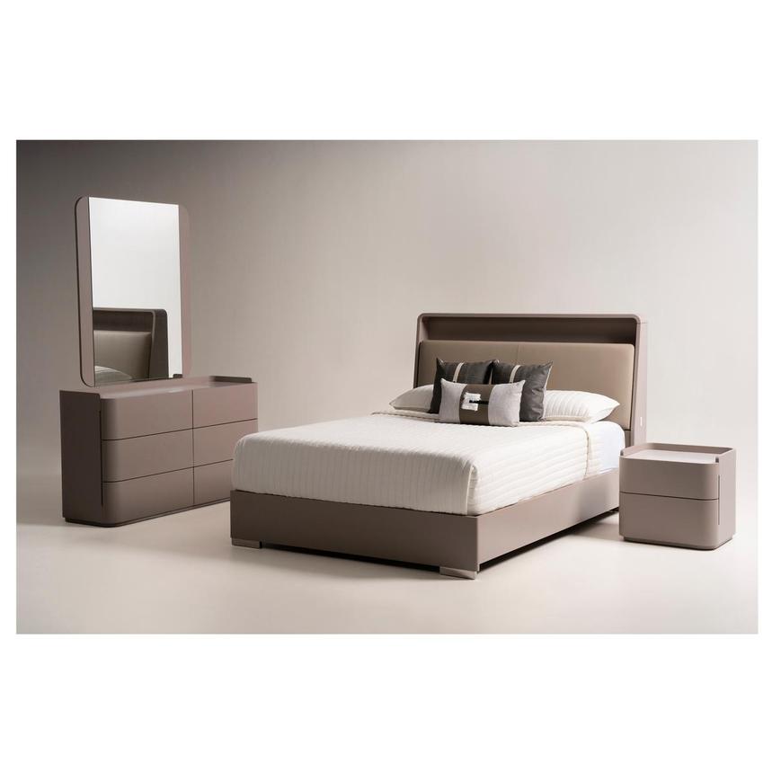 Ivana Gray 4-Piece Queen Bedroom Set  alternate image, 2 of 6 images.