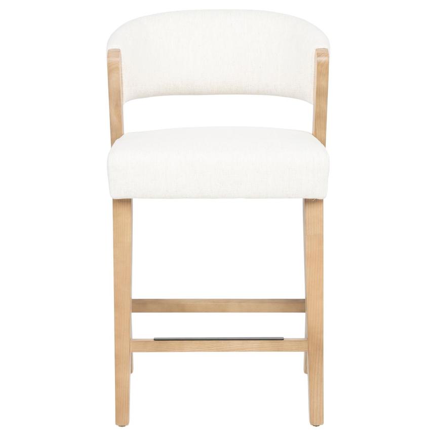 Kayla White Counter Stool alternate image, 3 of 8 images.