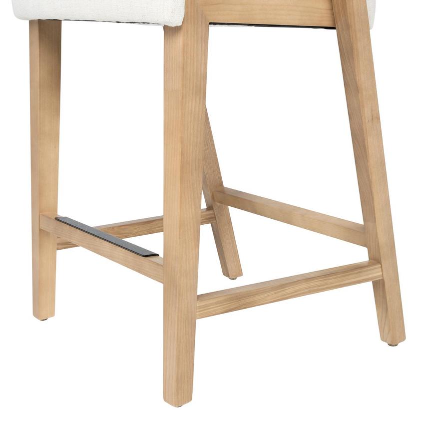 Kayla White Counter Stool alternate image, 8 of 8 images.