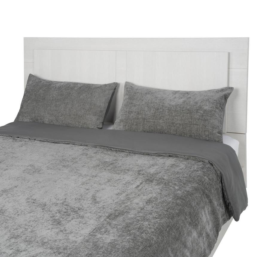 Nemin Grey King Comforter Set 3PC main image, 1 of 5 images.