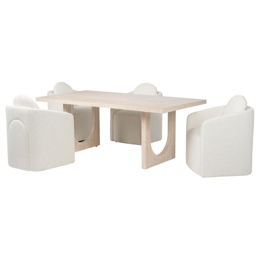 Luce/Layla 5-Piece Dining Set main image, 1 of 3 images.