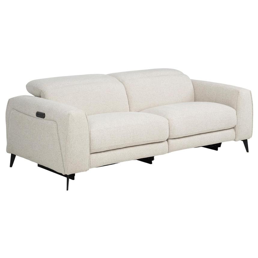 Luke Gray Power Reclining Sofa  alternate image, 5 of 12 images.