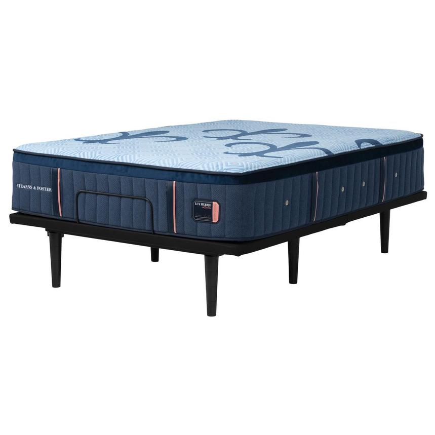 Lux Hybrid Elite Medium Queen Mattress w/Ease® Powered Base by Stearns & Foster