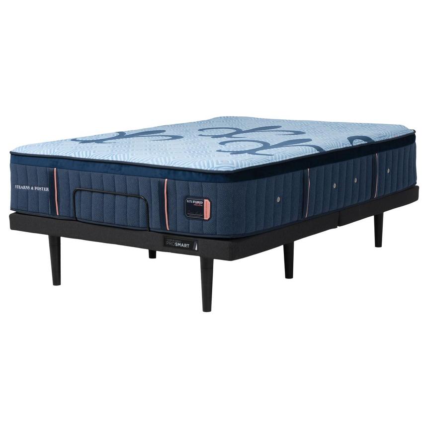Lux Hybrid Elite Firm Queen Mattress w/Ergo® ProSmart Powered Base by Tempur-Pedic