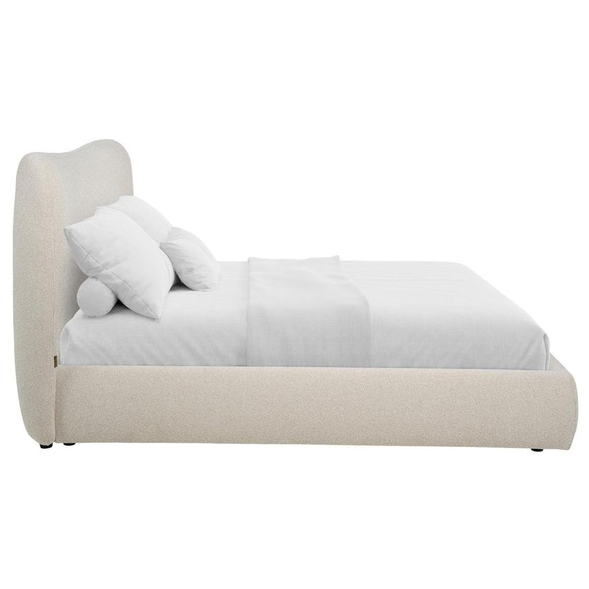 Arianna Cream Queen Platform Bed alternate image, 3 of 8 images.