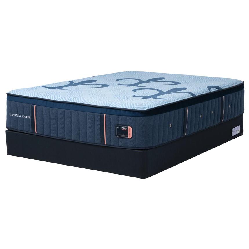 Lux Hybrid Elite Firm Queen Mattress w/Regular Foundation by Stearns & Foster