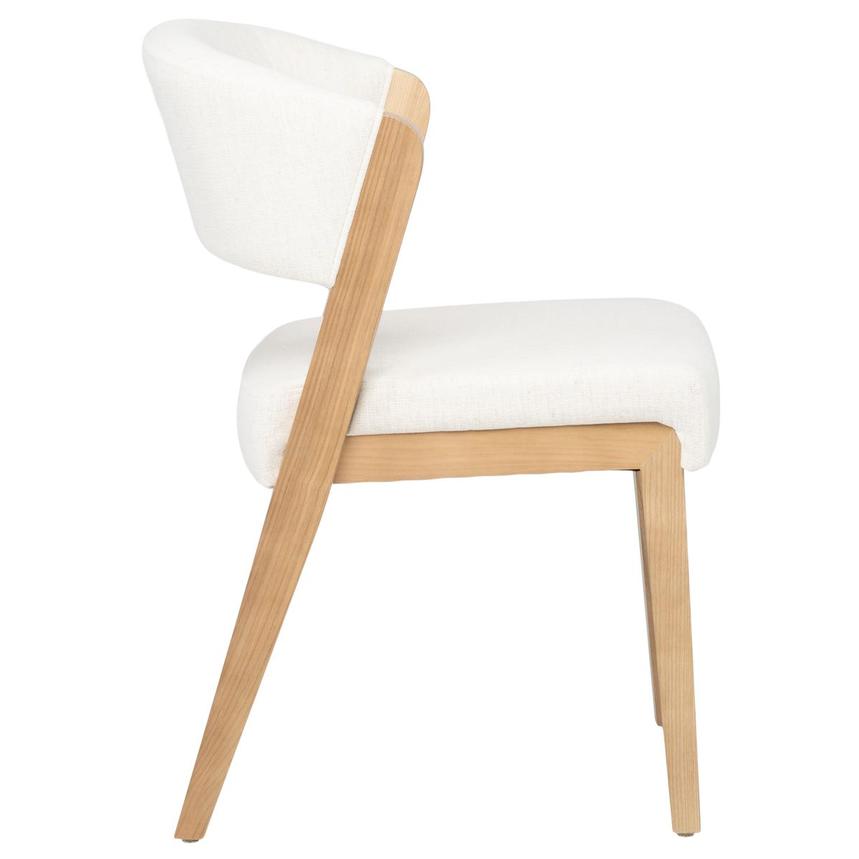 Kayla White Side Chair  alternate image, 4 of 9 images.