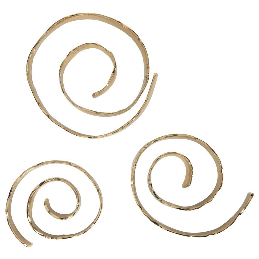 Spiral Trio Wall Art Set of 3  main image, 1 of 5 images.