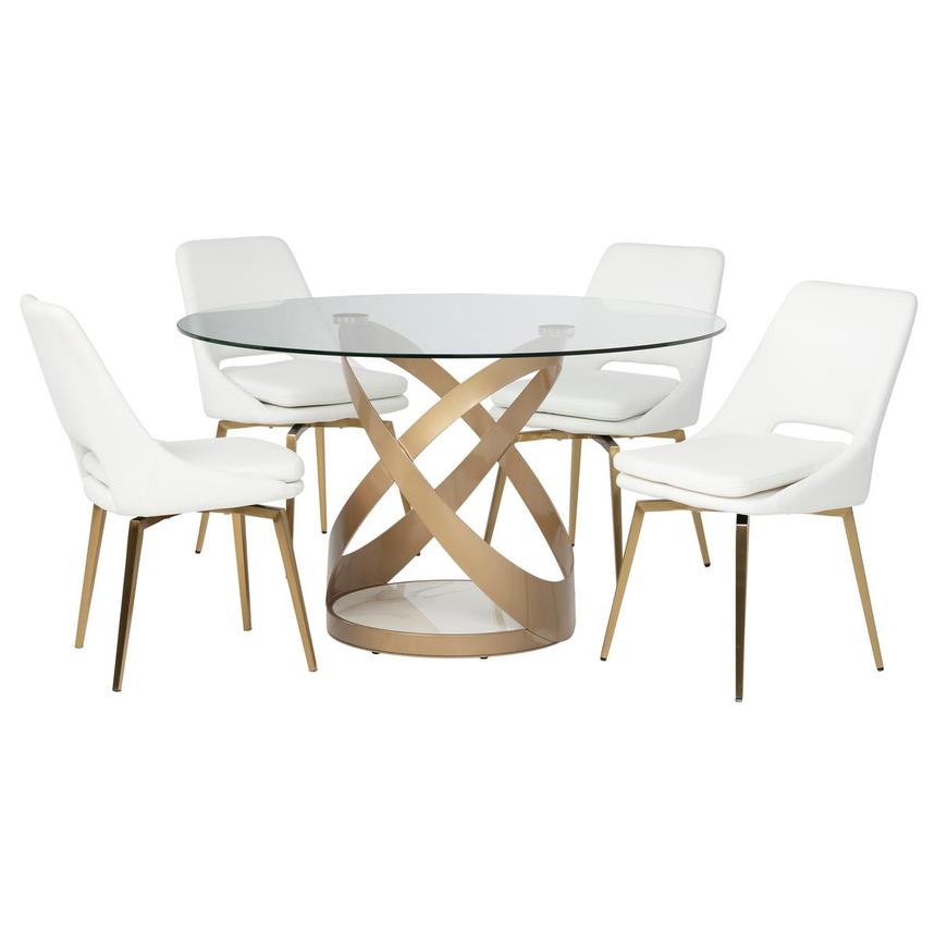 Terri/Chantelle 5-Piece Dining Set main image, 1 of 4 images.
