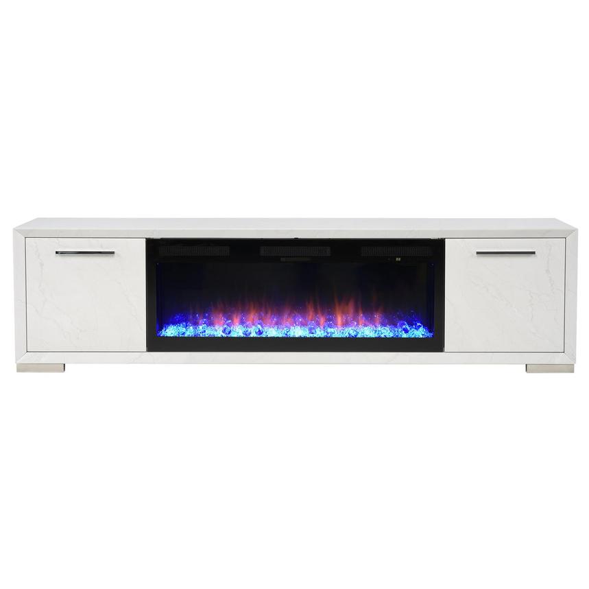 Kaia Gray Electric Fireplace w/Remote Control alternate image, 3 of 10 images.