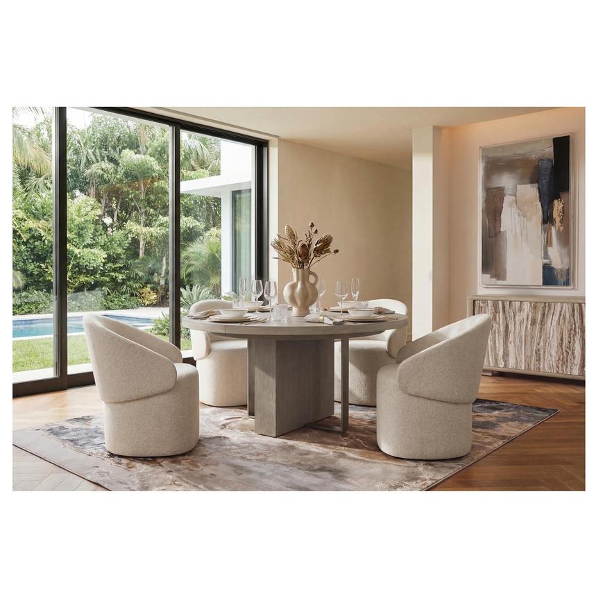 Tempo 5-Piece Round Dining Set  alternate image, 2 of 5 images.