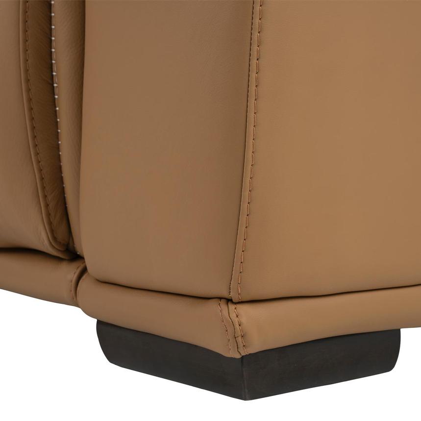 Davis 2.0 Tan Leather Power Reclining Sectional with 5PCS/3PWR alternate image, 10 of 11 images.