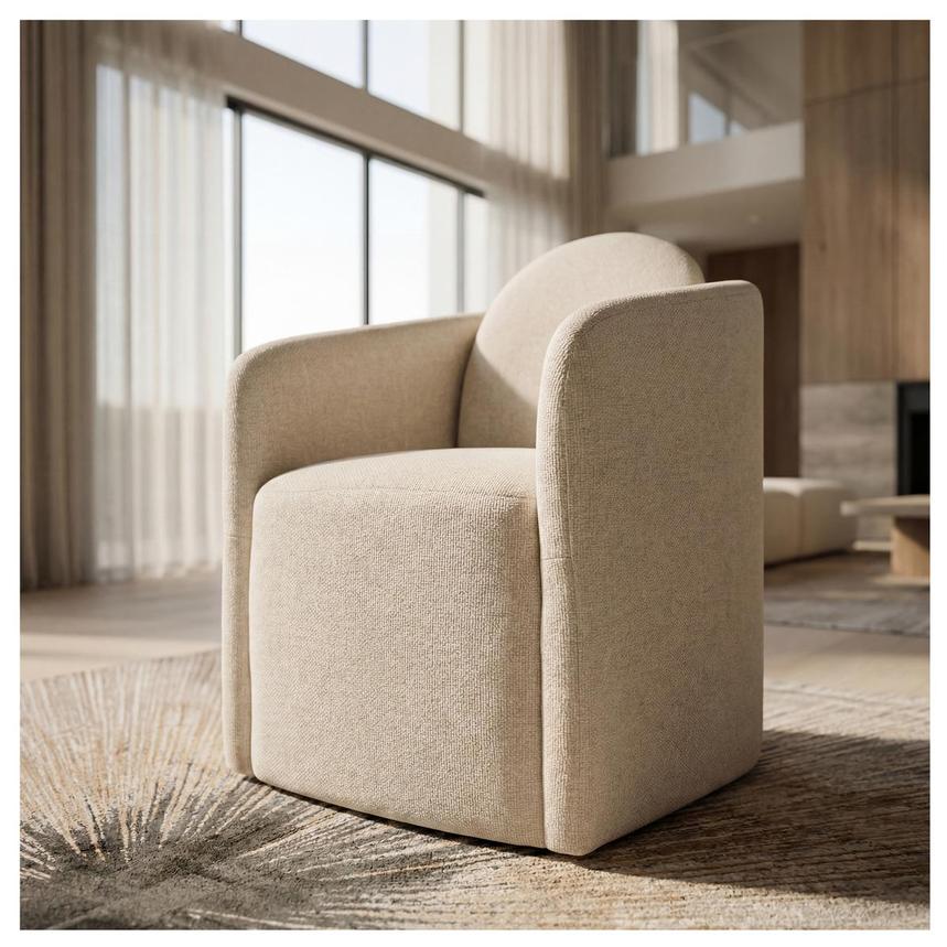 Layla Arm Chair w/Casters  alternate image, 2 of 10 images.