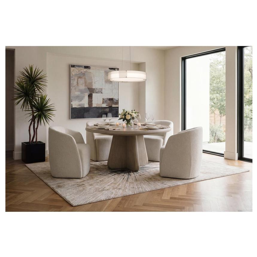 Arcadia 5-Piece Round Dining Set  alternate image, 2 of 5 images.