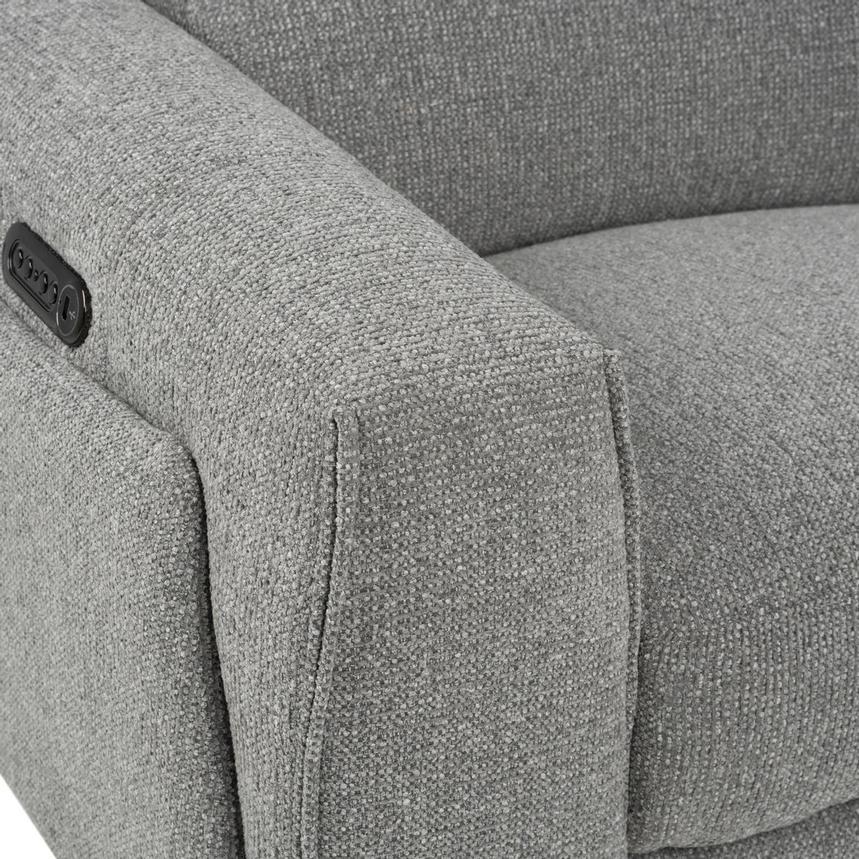 Luke Dark Gray Home Theater Seating with 5PCS/2PWR alternate image, 10 of 12 images.