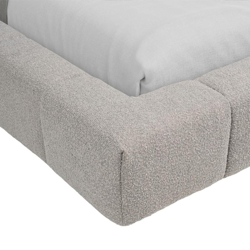 Annie Gray Queen Platform Bed w/Trays  alternate image, 7 of 11 images.