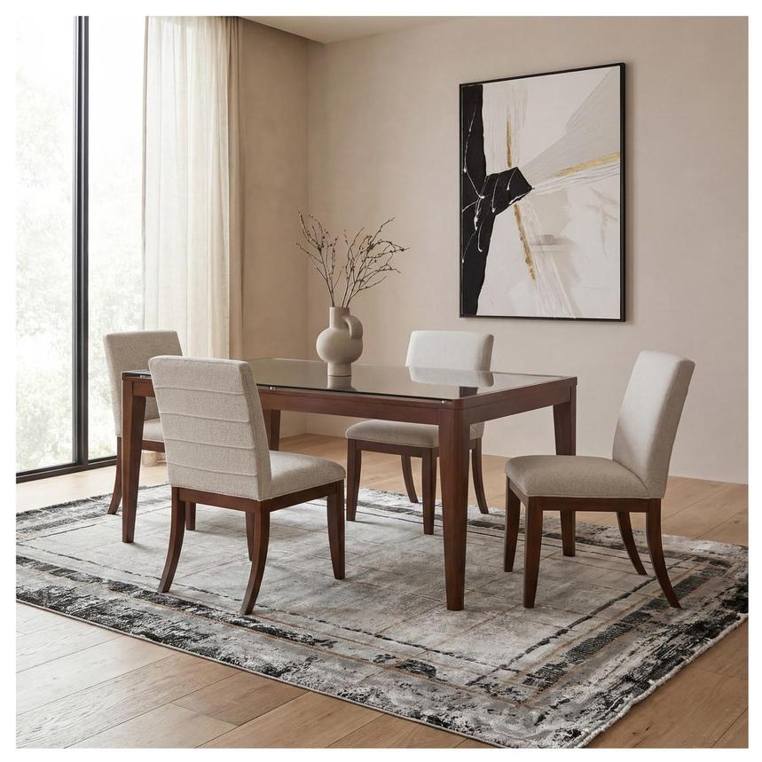 Sierra Rectangular Dining Table  alternate image, 2 of 7 images.