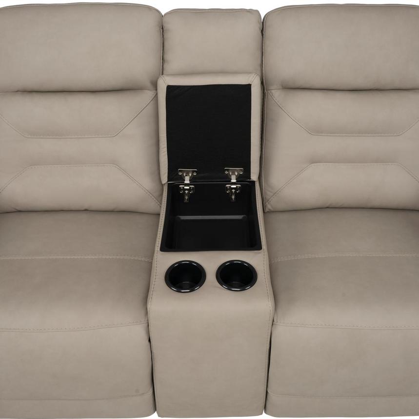 Solstice Leather Power Reclining Loveseat  alternate image, 7 of 13 images.