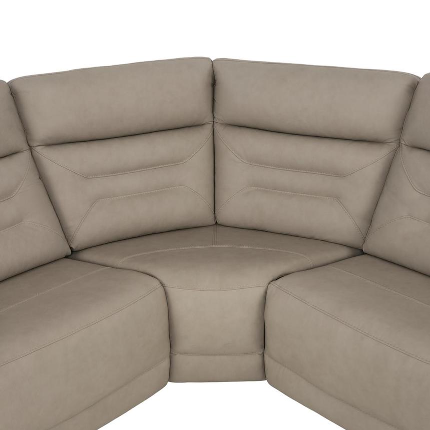 Solstice Leather Power Reclining Sectional with 6PCS/2PWR alternate image, 5 of 11 images.