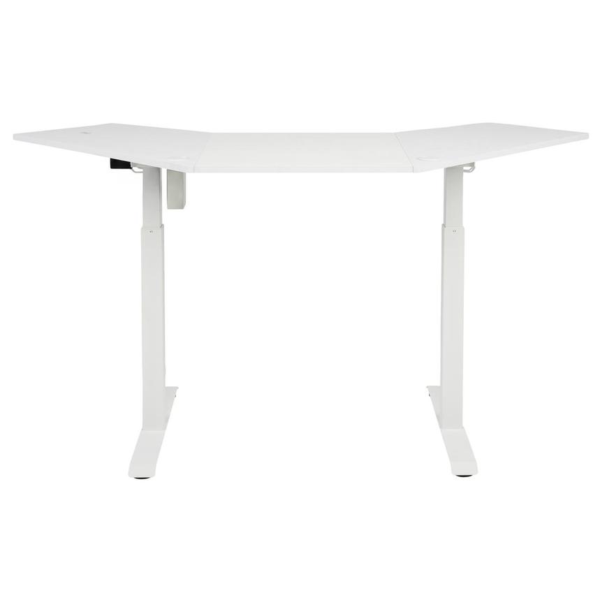 Vertex Adjustable Height Corner Desk alternate image, 8 of 15 images.