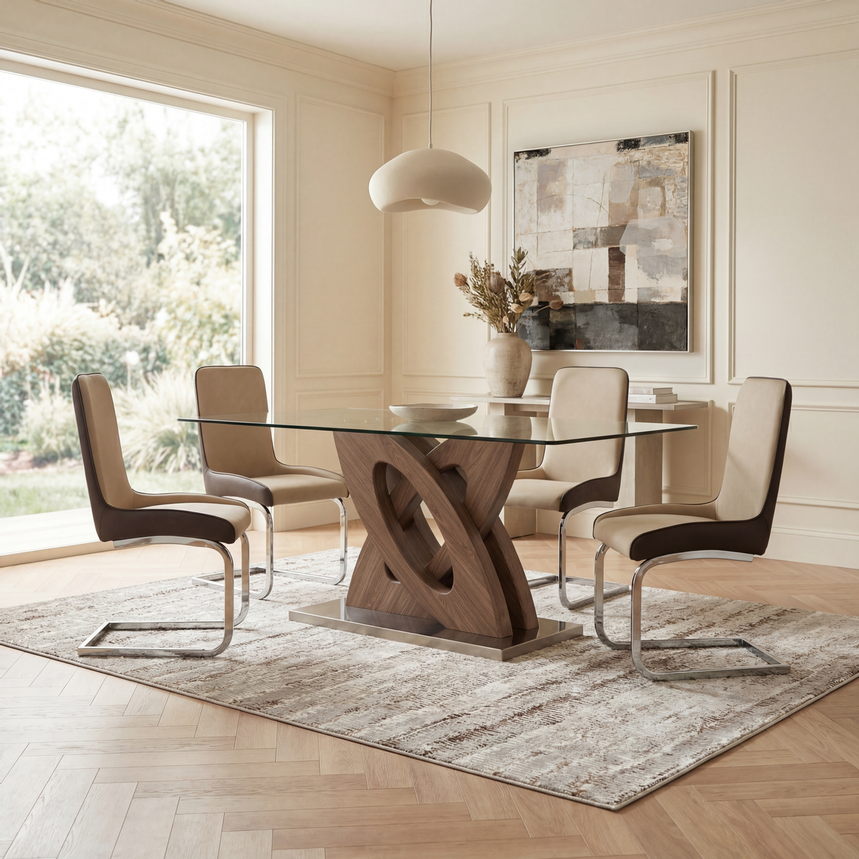 Alice 5-Piece Dining Set alternate image, 3 of 5 images.