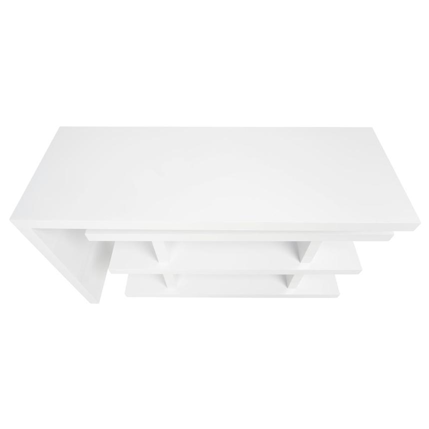 Steps White L-Shaped Desk alternate image, 8 of 10 images.