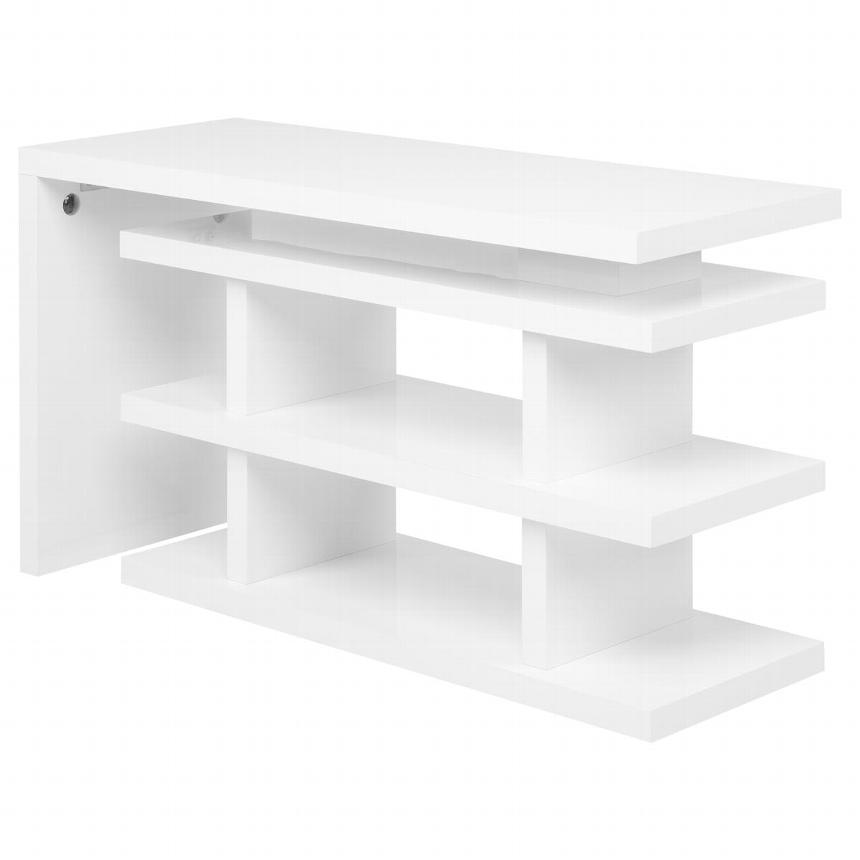Steps White L-Shaped Desk  main image, 1 of 10 images.