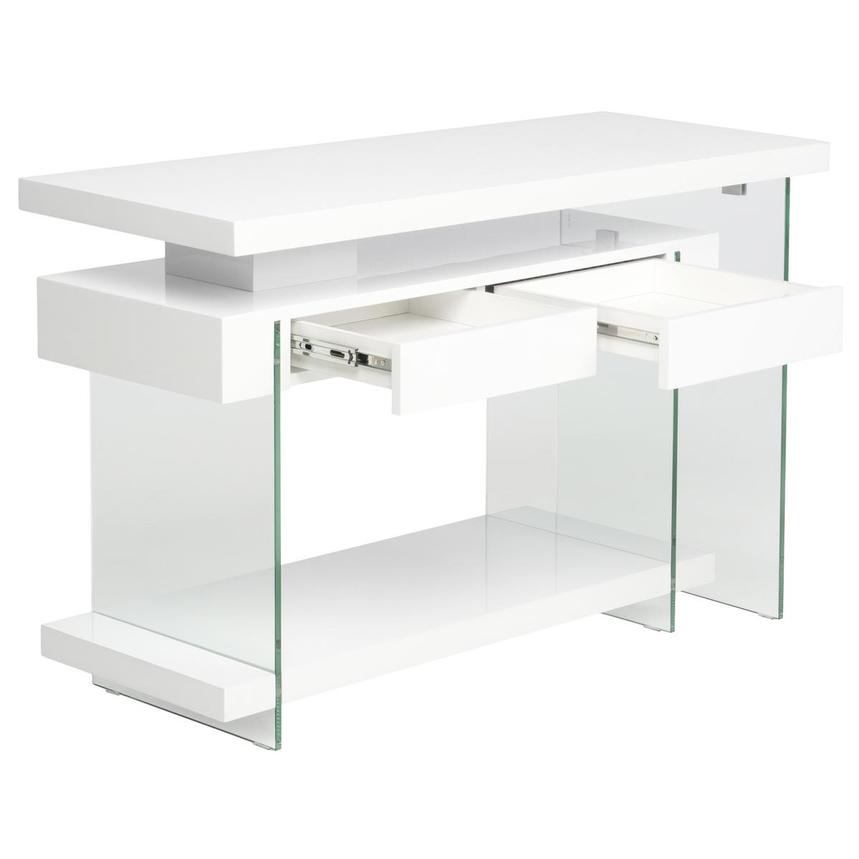 Fold White L-Shaped Desk  alternate image, 6 of 14 images.