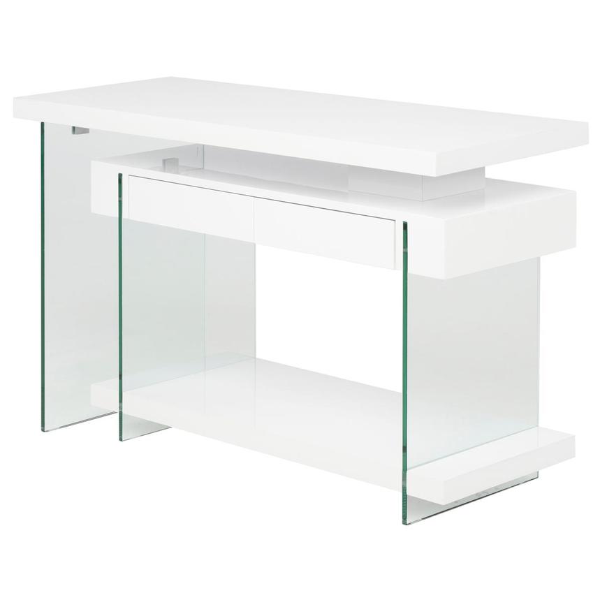 Fold White L-Shaped Desk  main image, 1 of 14 images.