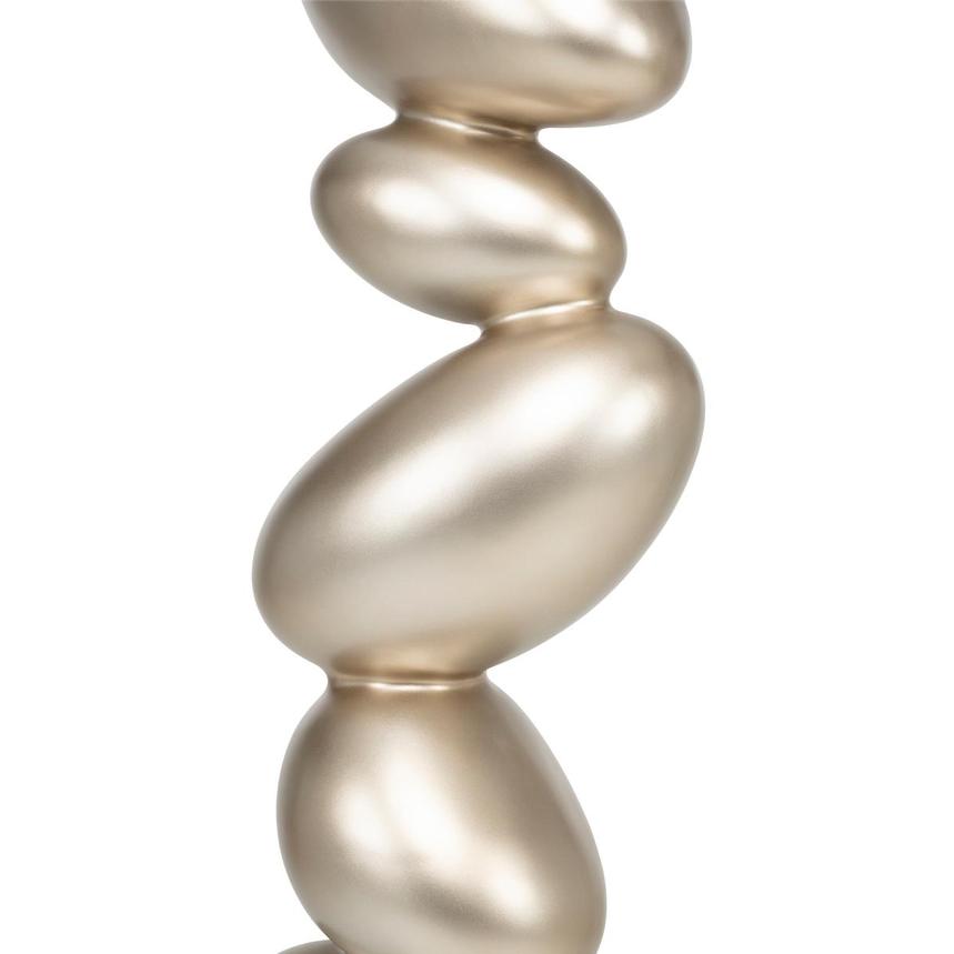 Aura Pebbles Champagne Floor Lamp alternate image, 10 of 10 images.