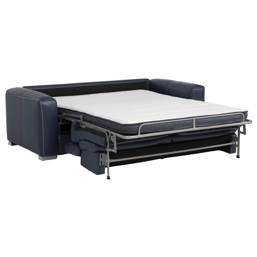 Bay Harbor Blue Leather Sleeper  alternate image, 5 of 13 images.