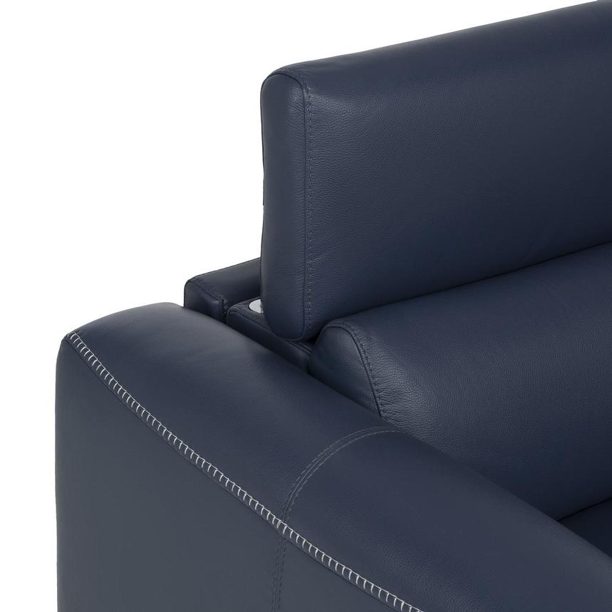 Bay Harbor Blue Leather Sleeper  alternate image, 10 of 13 images.