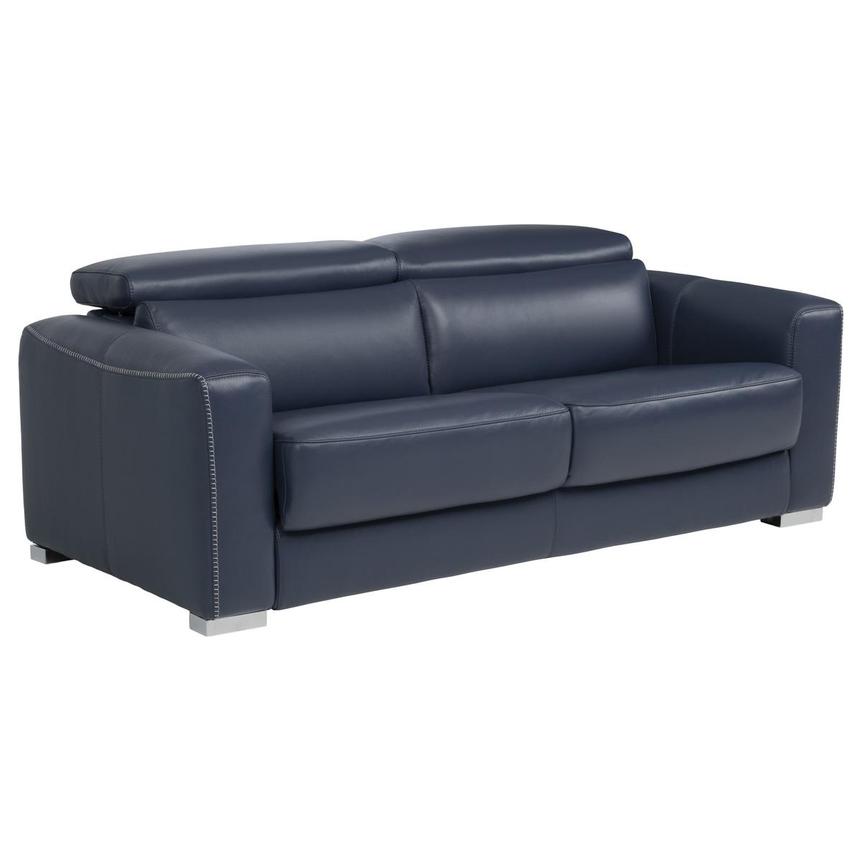 Bay Harbor Blue Leather Sleeper alternate image, 3 of 13 images.