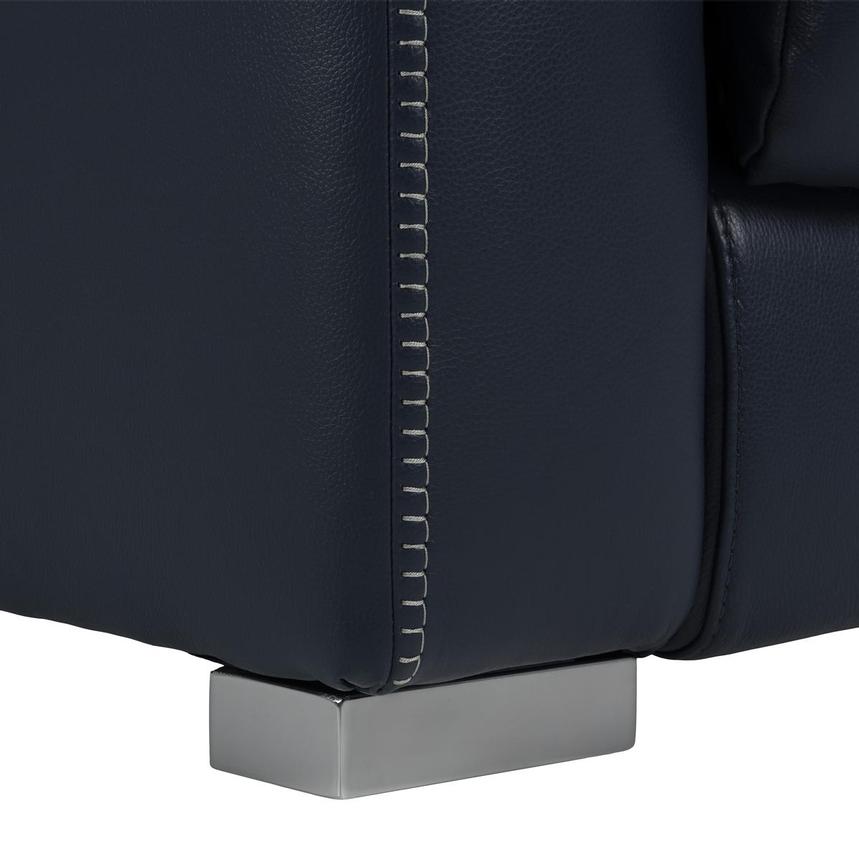 Bay Harbor Blue Leather Sleeper alternate image, 13 of 13 images.