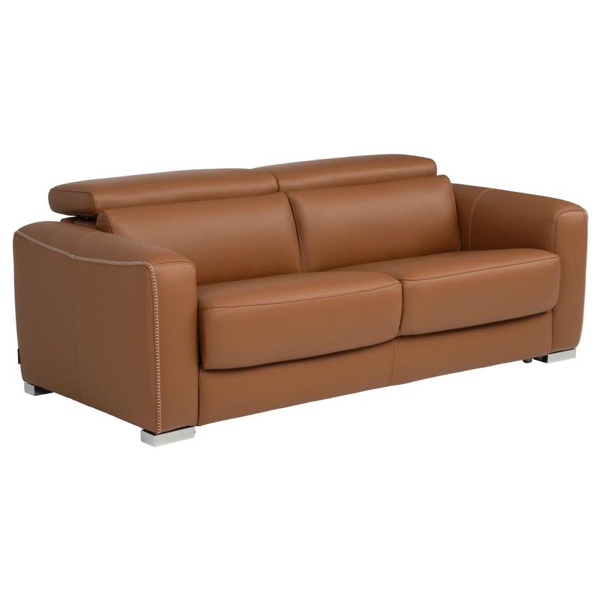 Bay Harbor Tan Leather Sleeper alternate image, 3 of 12 images.