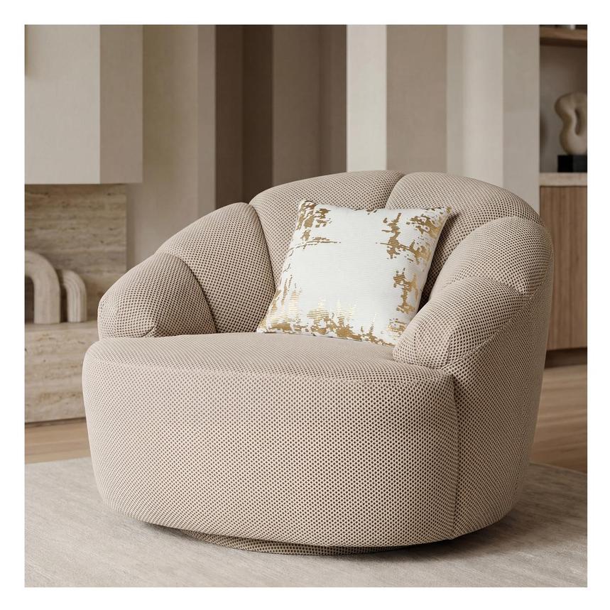 Holly Swivel Accent Chair alternate image, 3 of 12 images.