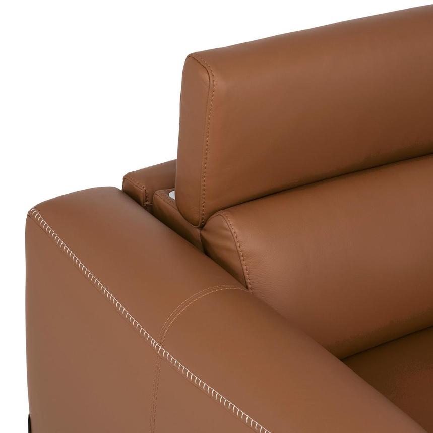 Bay Harbor Tan Leather Sleeper alternate image, 8 of 12 images.