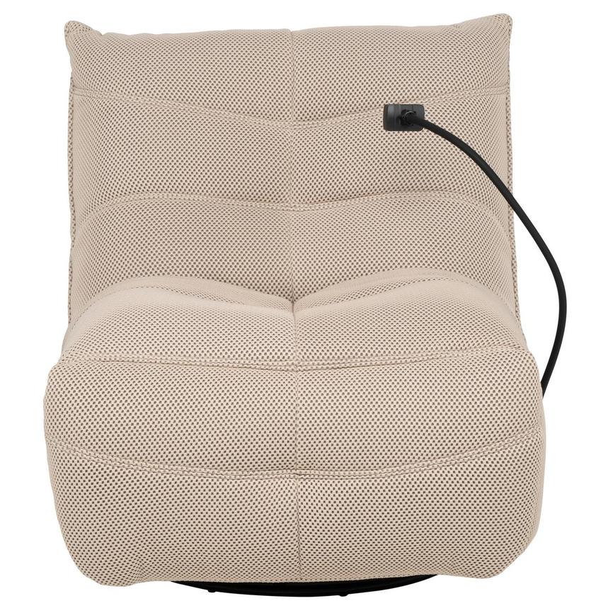 Wyatt Cream Swivel Glider Recliner alternate image, 3 of 13 images.