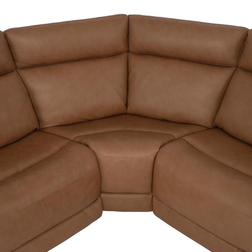 Venus Leather Power Reclining Sectional with 5PCS/3PWR  alternate image, 5 of 10 images.