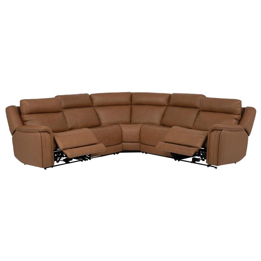 Venus Leather Power Reclining Sectional with 5PCS/2PWR  alternate image, 3 of 10 images.