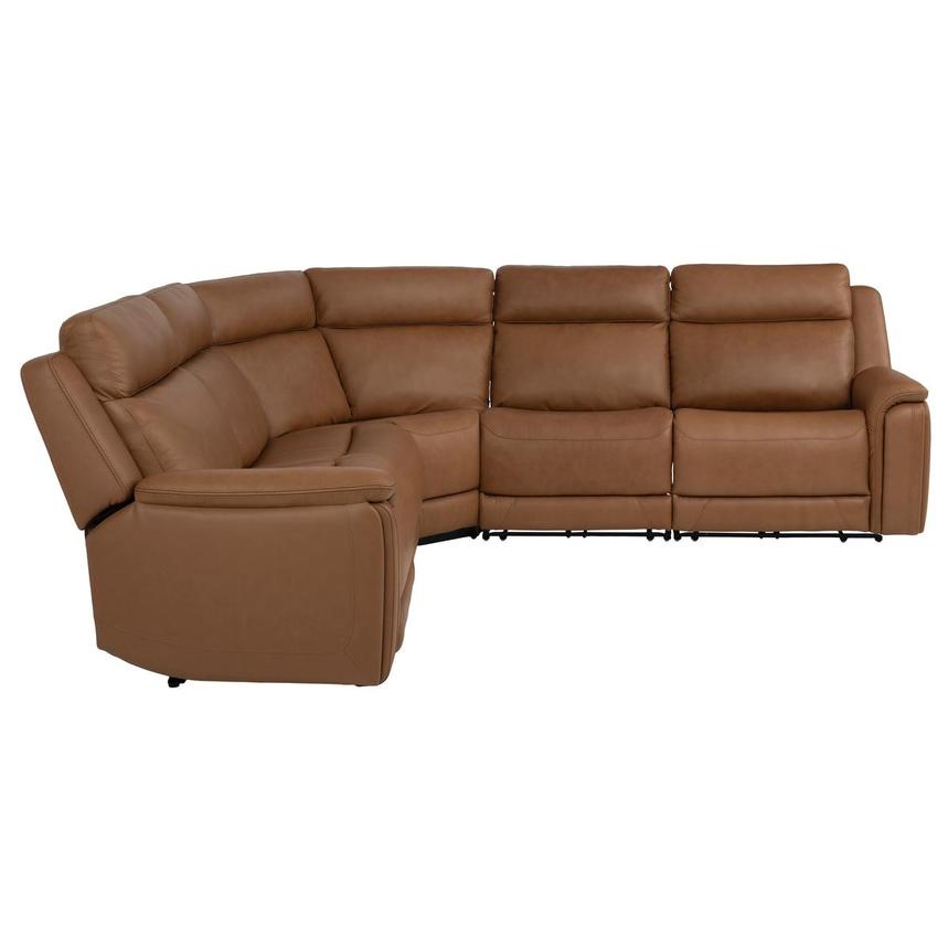 Venus Leather Power Reclining Sectional with 5PCS/2PWR alternate image, 5 of 10 images.