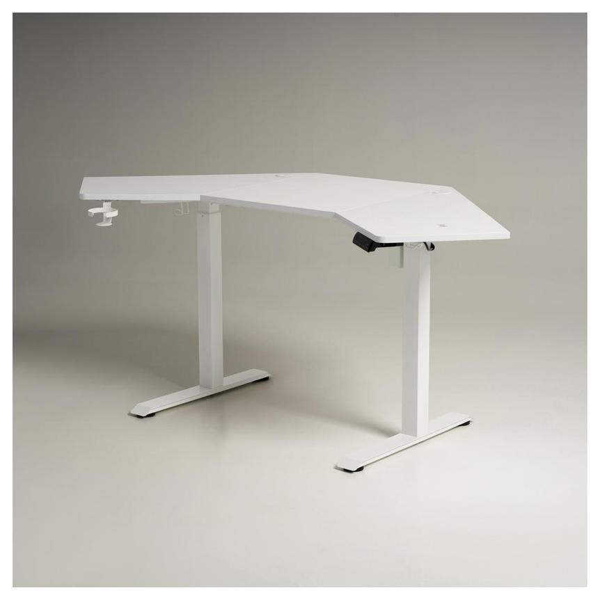 Vertex Adjustable Height Corner Desk alternate image, 3 of 15 images.