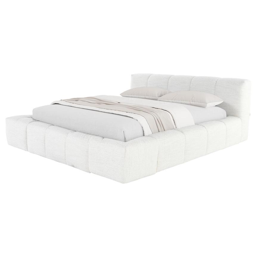 Annie Queen Platform Bed w/Trays alternate image, 2 of 3 images.