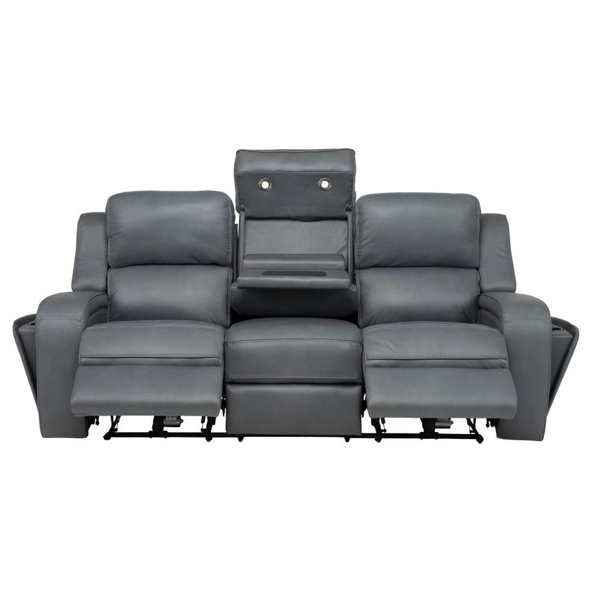 Mave Gray Power Reclining Sofa alternate image, 3 of 16 images.
