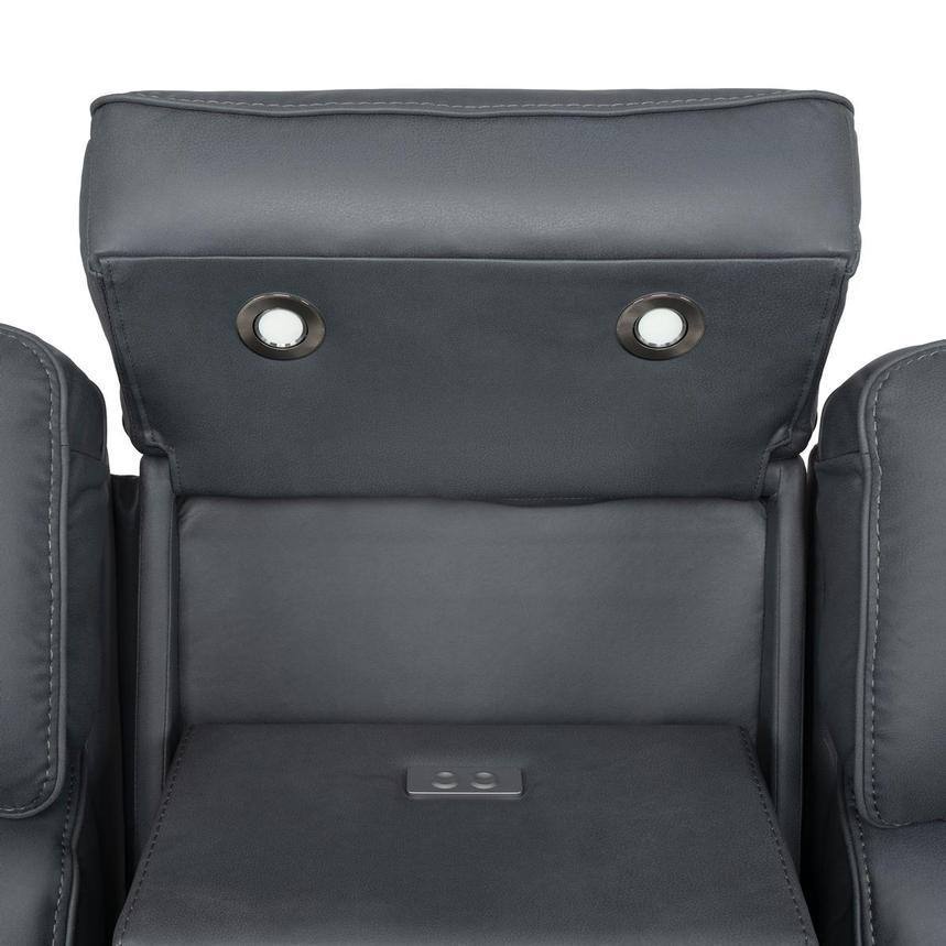 Mave Gray Power Reclining Sofa  alternate image, 10 of 16 images.
