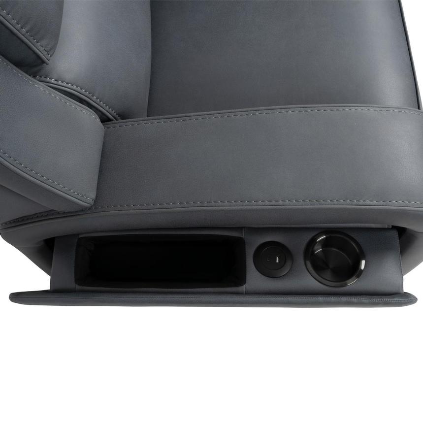 Mave Gray Power Recliner  alternate image, 10 of 12 images.
