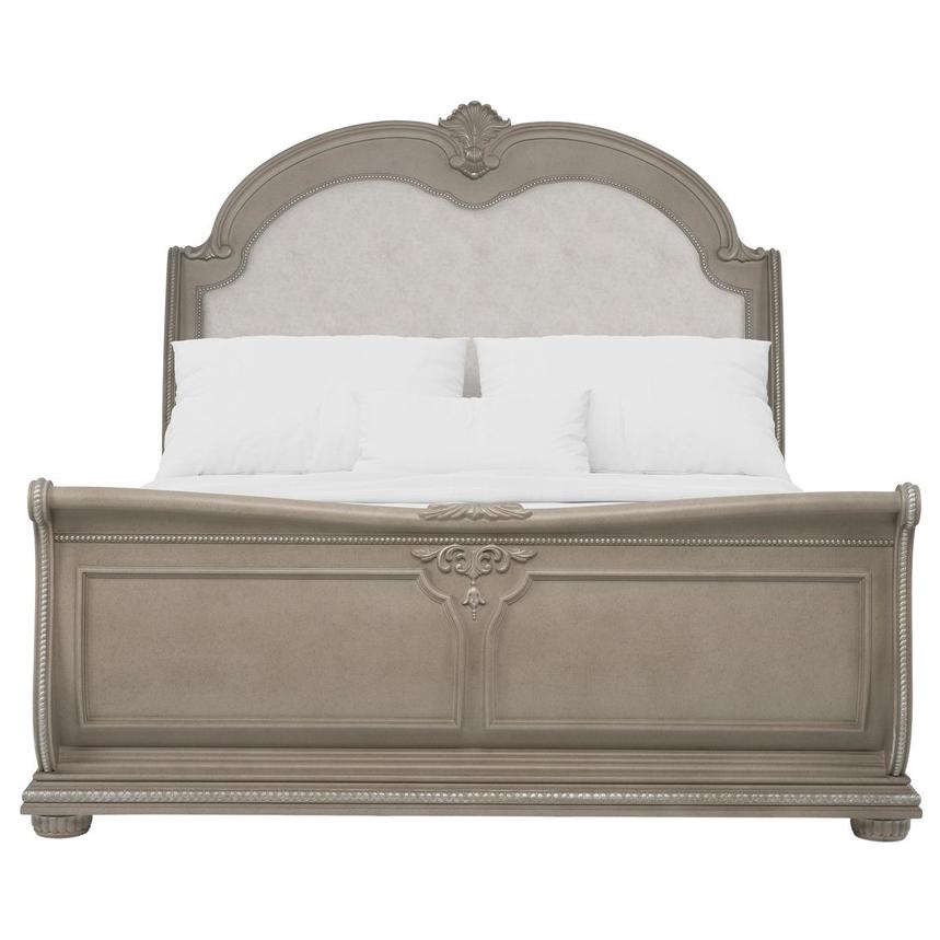 Coventry Gray Queen Sleigh Bed alternate image, 3 of 10 images.