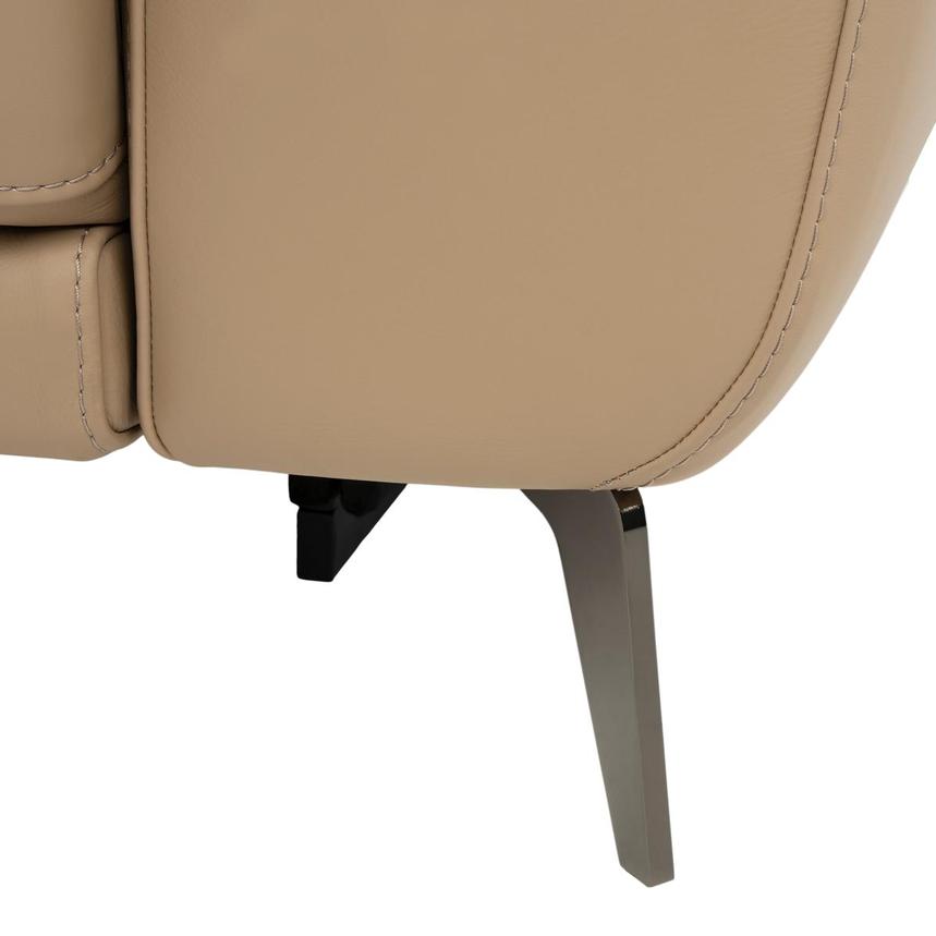 Granet Dark Cream Home Theater Leather Seating with 5PCS/2PWR alternate image, 15 of 17 images.