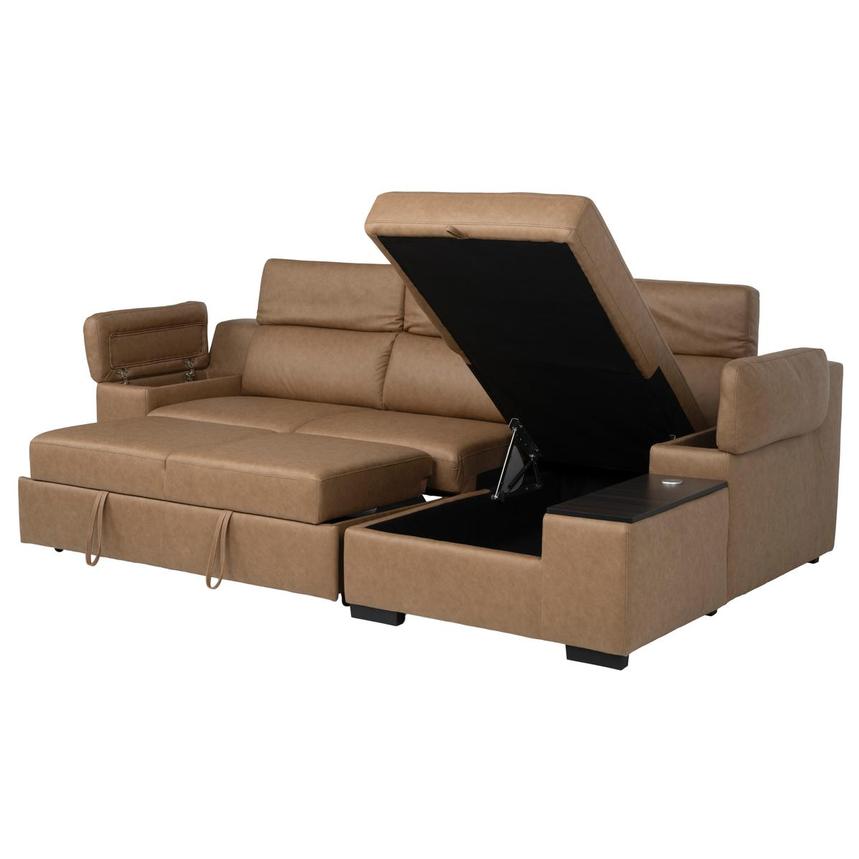 Slayden Beige Sleeper Sectional alternate image, 5 of 18 images.