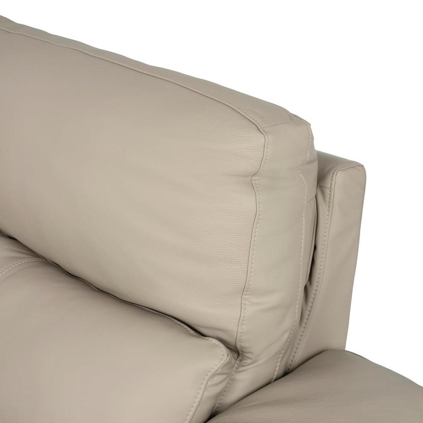 Volt Taupe Leather Power Reclining Sectional with 4PCS/2PWR alternate image, 5 of 8 images.